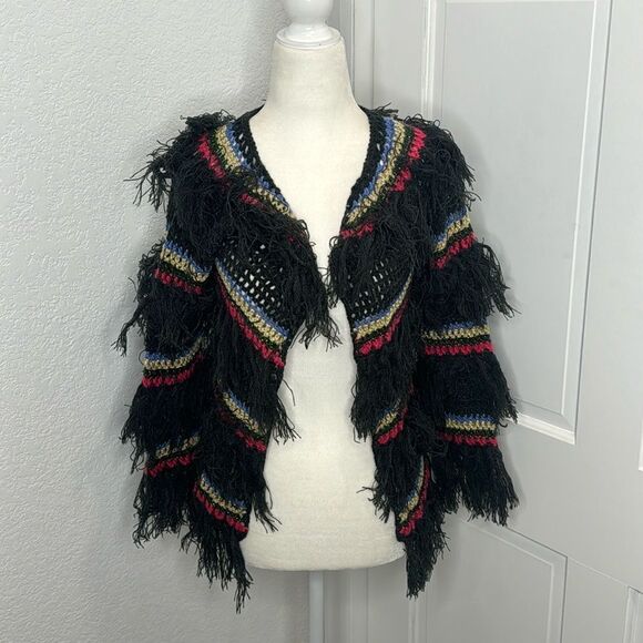 NWT CeliaB Fuzzy Cardigan Small - Picture 1 of 11